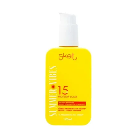 Skelt com Instant Bronzer Fps 15 - Protetor Solar 170Ml