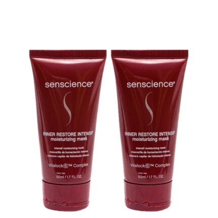 KIT SENSCIENCE INNER RESTORE INTENSIF MÁSCARA DE HIDRATAÇÃO 50ML - 2 UNIDADES