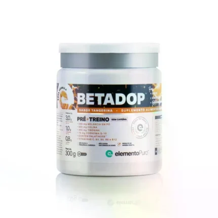 Pré-treino Elemento Puro Beta Alanina Betadop Tangerina 300g