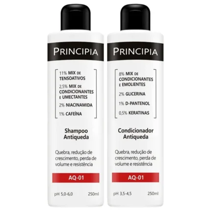Kit Principia Antiqueda (2 Produtos) - Shampoo 250ml + Condicionador 250ml