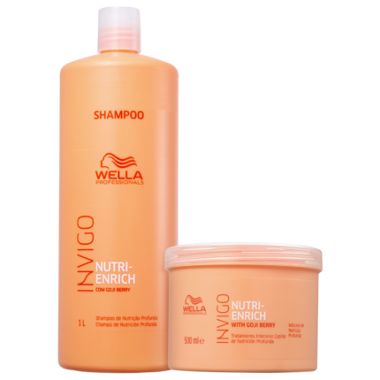 Kit Wella Professionals Invigo Nutri-Enrich Super Salon (2 Produtos)