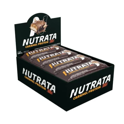 Barra Nutrata Protein Display C/ 12 Barras de 45g - Caramel
