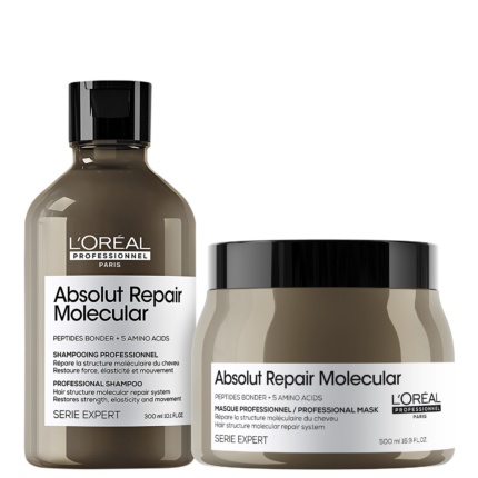 Kit L'Oréal Professionnel Absolut Repair Molecular Tratamento Plus (2 Produtos)