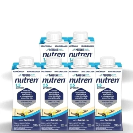 Suplemento Nutricional Nutren 1.5 Protein Baunilha 200Ml 6 Und